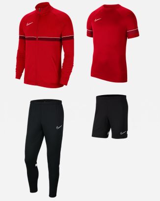 Conjunto Nike Academy 21 para Hombre. Chándal + Camiseta + Pantalón corto (4 productos)