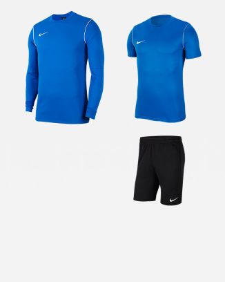 Conjunto Nike Park 20 para Hombre. Camiseta + Pantalón corto + Top de chándal (3 productos)