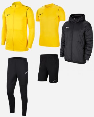 Set di prodotti Nike Park 20 per Bambino. Tuta + Maglia + Short + Parka (5 prodotti)