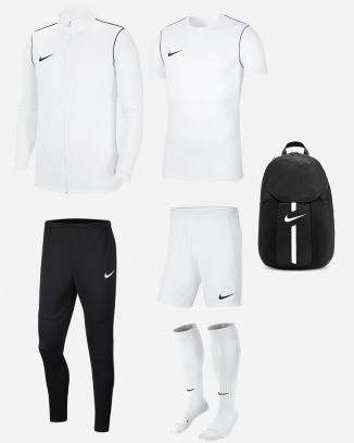 Ensemble Nike Park 20 pour Homme. Survêtement + Maillot + Short + Chaussettes + Sac (6 pièces)