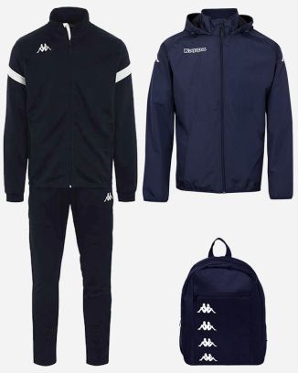 Produkt-Set Kappa Dovo für Herren. Trainingsanzug + Tasche + Windjacke (3 artikel)