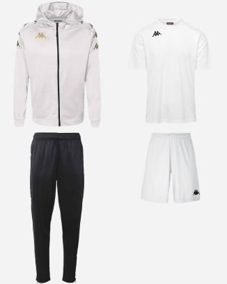 Produkt-Set Kappa Grevolo für Herren. Trainingsanzug + Trikot + Short (4 artikel)