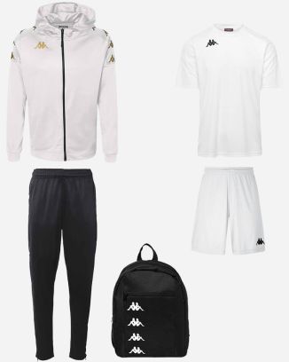 Product set Kappa Grevolo for Men. Track suit + Jersey + Shorts + Bag (5 items)