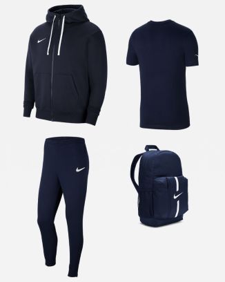 Produkt-Set Nike Team Club 20 für Kind. Sweatshirt + Joggingstrümpfe + T-Shirt + Tasche (4 artikel)