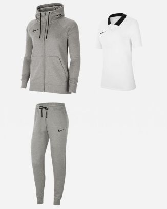 Conjunto de produtos Nike Team Club 20 para Fêmea. Fato de treino + Polo (3 itens)