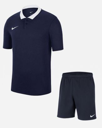 Set producten Nike Team Club 20 voor Mannen. Poloshirt + Korte broek (2 artikelen)