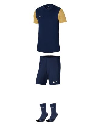 Ensemble Nike homme | Pack 3 pièces | Maillot Tiempo II Short Park III Chaussettes Squad DH8035 BV6855 SK0030