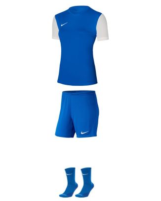 Conjunto de produtos Nike Tiempo Premier II para Fêmea. Camisa + Calções + Meias (3 itens)