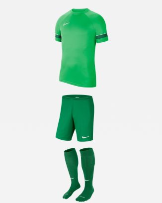 Set producten Nike Academy 21 voor Mannen. Shirt + Korte broek + Sokken (3 artikelen)