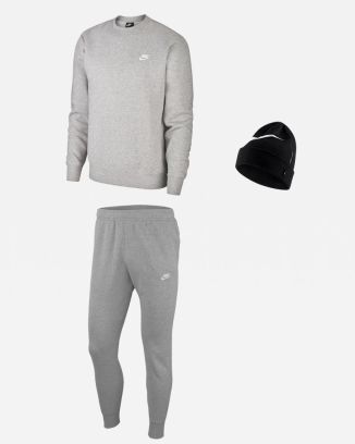 Set producten Nike Sportswear voor Mannen. Sweatshirt + Joggingbroek + Muts (3 artikelen)