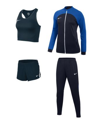 Ensemble Running Nike Academy Pro femme debardeur short veste pantalon de survetement