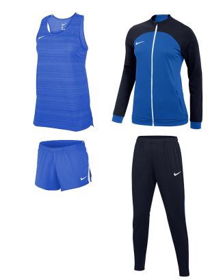 Ensemble Running Nike Academy Pro femme debardeur short veste pantalon de survetement