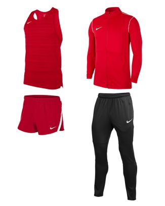 Ensemble Running Nike Park 20 homme debardeur short veste pantalon de survetement