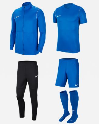 Product set Nike Park 20 for Men. Track suit + Jersey + Shorts + Socks (5 items)