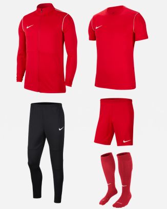 Conjunto Nike Park 20 para Niño. Chándal + Camiseta + Pantalón corto + Calcetines (5 productos)