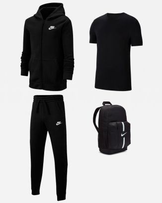 Ensemble Nike Sportswear pour Enfant. Ensemble de jogging + Tee-shirt + Sac (4 pièces)