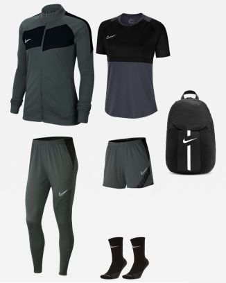 Ensemble Nike Academy Pro 20 pour Femme. Survêtement + Maillot + Short + Chaussettes + Sac (6 pièces)