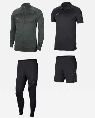 Ensemble Nike Academy Pro 20 pour Homme. Survêtement + Polo + Short (4 pièces)
