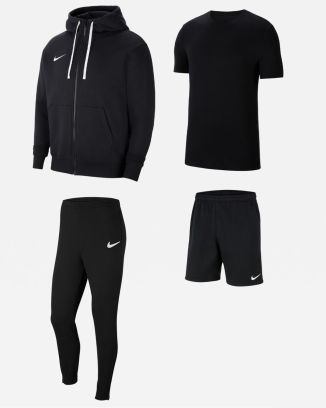 Conjunto Nike Team Club 20 para Niño. Sudadera + Pantalón de chándal + Camiseta + Pantalón corto (4 productos)