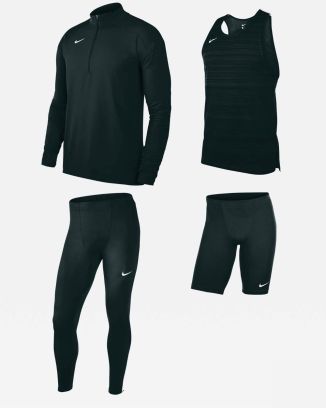 Pack Running Nike Dry Stock pour Homme NT0300-010 NT0307-010 NT0315-010 NT0313-010