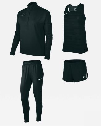 Conjunto Nike Stock para Mujeres. Set Running (4 productos)