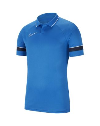 Polo Nike Academy 21 bleu royal pour Enfant CW6106-463