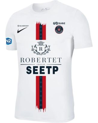 Maillot de match RC Pays de Grasse Blanc pour homme