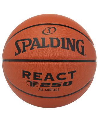 Ballon de basket Spalding React TF Orange