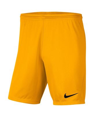 Korte broek Nike Park III Geel Goud voor kinderen