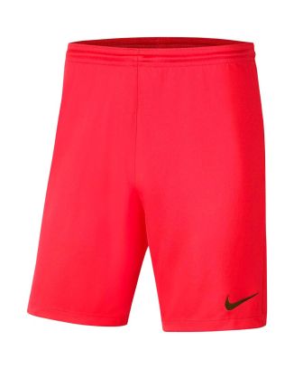Short Nike Park III Rouge Crimson pour homme