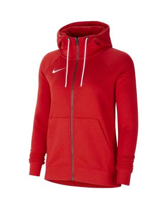 Sweat zippé à capuche Nike Team Club 20 rouge pour Femme CW6955-657