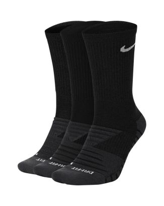 Lot de 3 paires de Chaussettes Nike noir Dry Cushion Crew Training SX5547-010