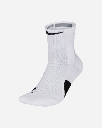 Calze da pallacanestro Nike Elite Bianco per uomo