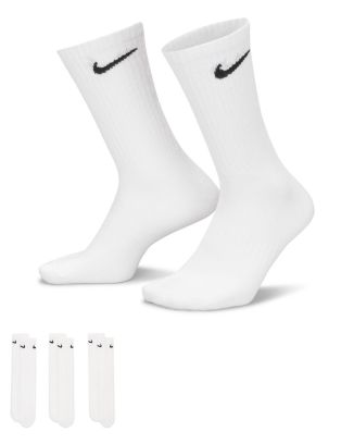 Lot de 3 paires de chaussettes Nike Everyday Blanc