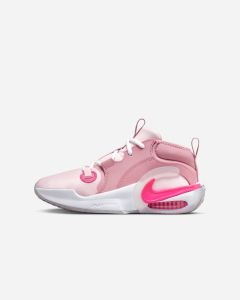 Basketball shoes Nike Air Zoom Crossover 2 Pink & White for kids