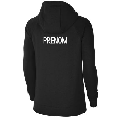 Sudadera con zip y capucha Nike ACBB Handball Negro para mujer