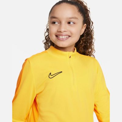 Yellow nike training top hot sale