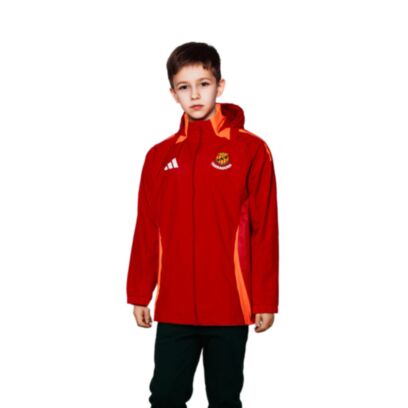 Imperméable adidas Nastic Tarragona Rouge pour enfant