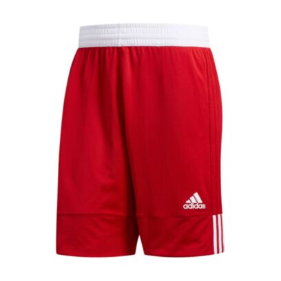 Short de basket adidas Team Rouge pour homme