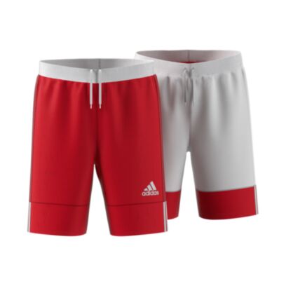 Short de basket adidas Team Rouge pour enfant