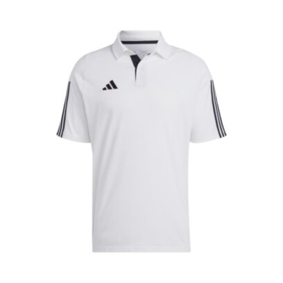 Polo adidas Tiro Blanc pour homme