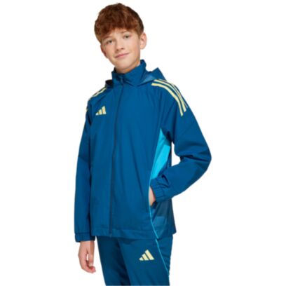Veste adidas Tiro 25 Bleu Foncé pour enfant