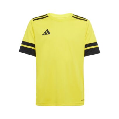 Maillot adidas Squadra 25 Jaune & Noir pour Enfant