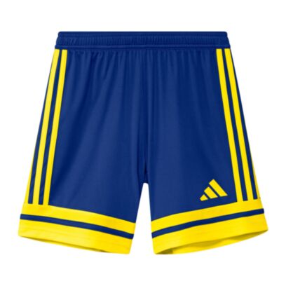 Short adidas Squadra 25 Bleu Royal & Jaune pour enfant