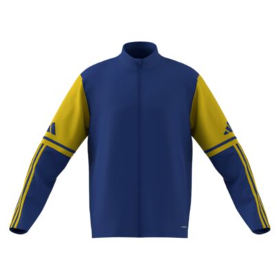 Veste de survêtement adidas Squadra 25 Bleu Royal & Jaune pour Homme