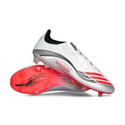 Chaussures de football adidas F50 Messi Pro FG Gris