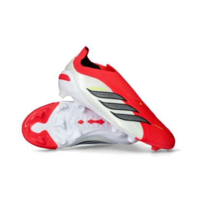 Chaussures de football adidas Predator FT Elite FG Rouge pour enfant