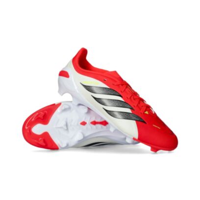 Chaussures de football adidas Predator League FG Rouge pour enfant