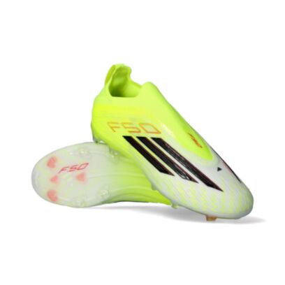 Chaussures de football adidas F50 Messi Elite FG Jaune pour enfant