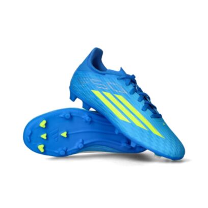 Chaussures de football adidas F50 League FG Bleu pour enfant